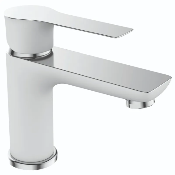 Смеситель для умывальника Mixxus Premium Eva 001 бело-хромированный MI5808 Харьков