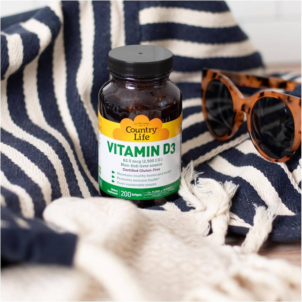 Vitamin D3 2500 МО 200caps Луцк - изображение 3