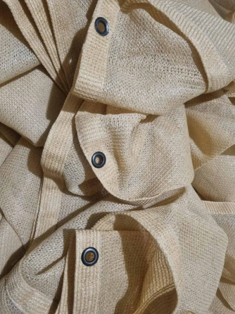 Затіняюча сітка для паркану (2 х 3м) Молочний Київ