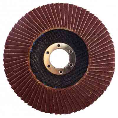 Круг зачистной Werk лепестковый плоский - 125х22,2 P80, Т27 (35218) Винница