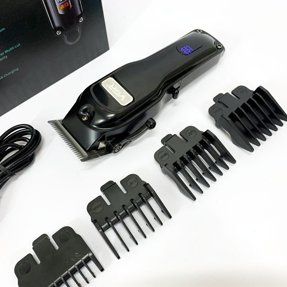 Перезаряджається набір для стрижки волосся VGR, Сімейна машинка для стрижки волосся CP-70 Івано-Франківськ - фото 6