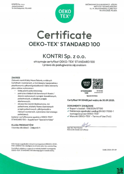 Сухий басейн із кульками 400шт сірий Diego Київ - фото 10