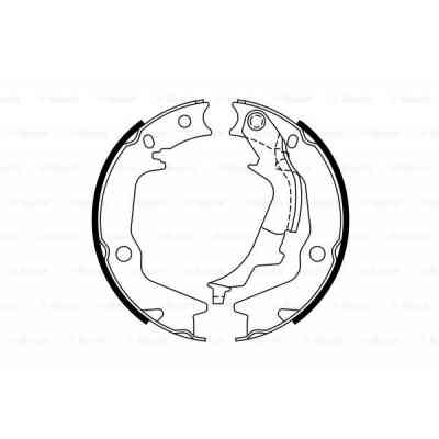 Тормозные колодки Bosch 0 986 487 769 Винница