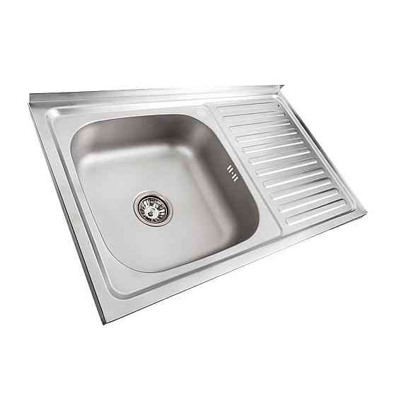 Кухонна мийка з нержавіючої сталі Valeso ДЕКОР 8050 L (0,7/160 мм) Коломыя
