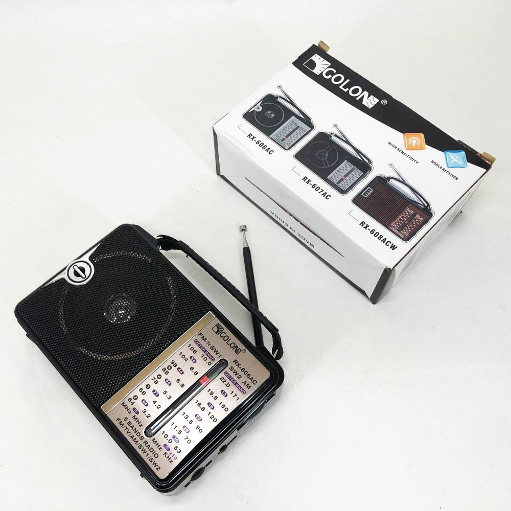 Портативный приемник для любителей радио, Радиоприемник am fm, Радио с AM и FM диапазонами IO-48 Львов - изображение 1