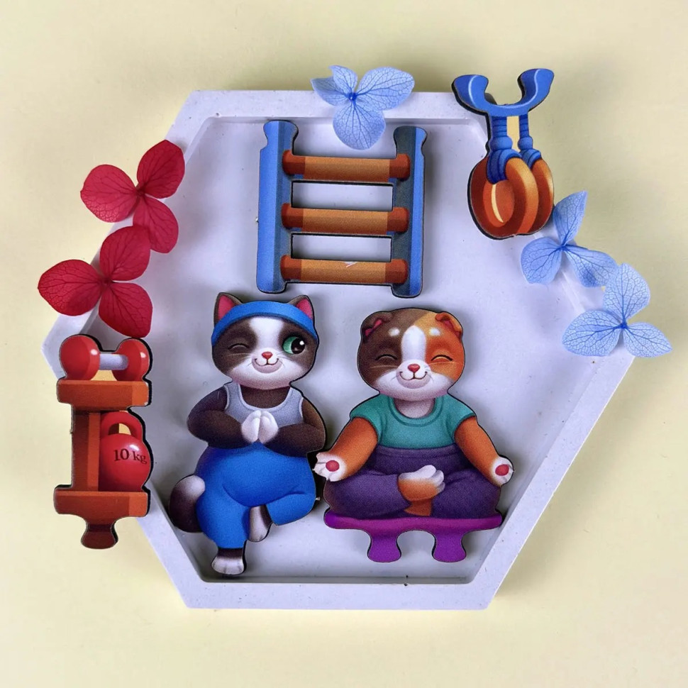 Деревянный пазл-вкладыш 