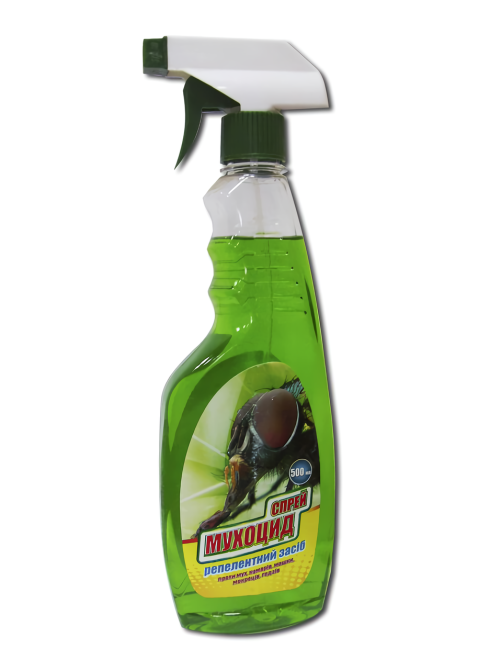 Спрей Мухоцид 500 мл (репелентний спрей від літаючих комах) Вінниця - фото 1