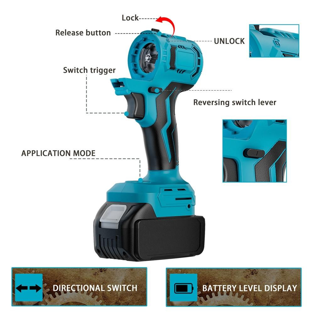 Набір електричних інструментів 11 + 2 набір інструменту (98745500) Київ - фото 3