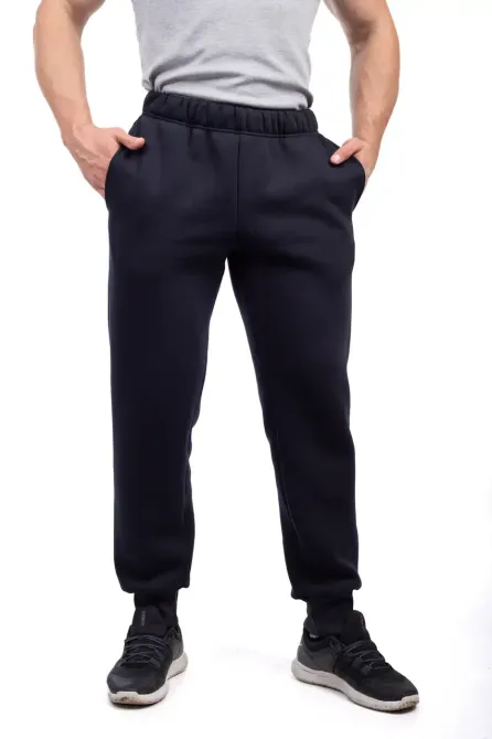 Брюки мужские теплые на манжетах Bono №508/950101 черные Киев - изображение 1