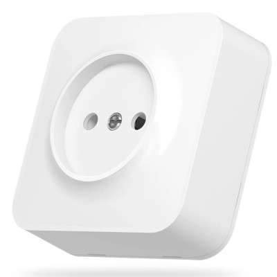 Розетка Videx BINERA IP20 зовнішня 1ая біла (VF-BNS21-W) Вінниця - фото 1