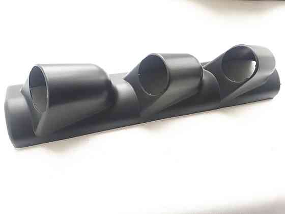 Корпус на стійку потрійний для приладів Ø 52мм. MGA-3/CK/чорний Винница