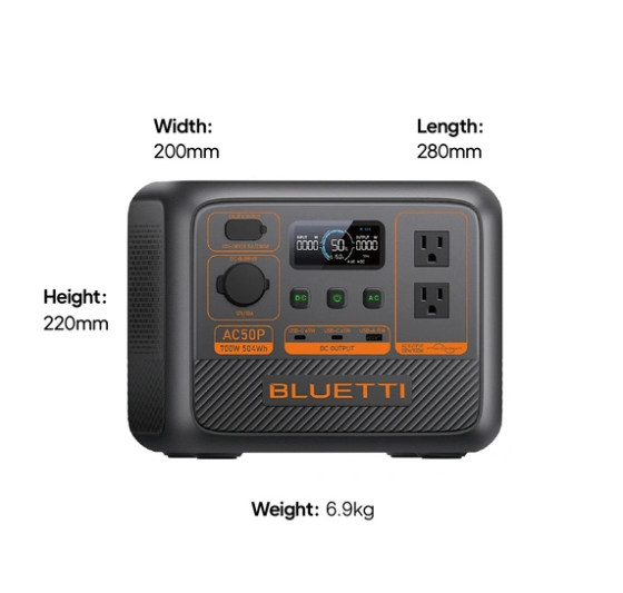 Зарядна станція Bluetti AC50P 700W (AC50P) Чорний Київ