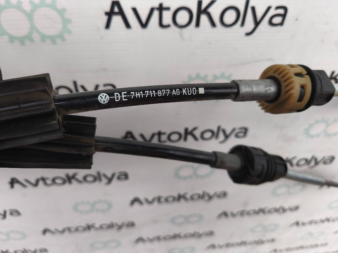 Трос КПП 5 ступ. VW T5 2.0 tdi 2010-2015 (7H1711877AG) Ковель - фото 3