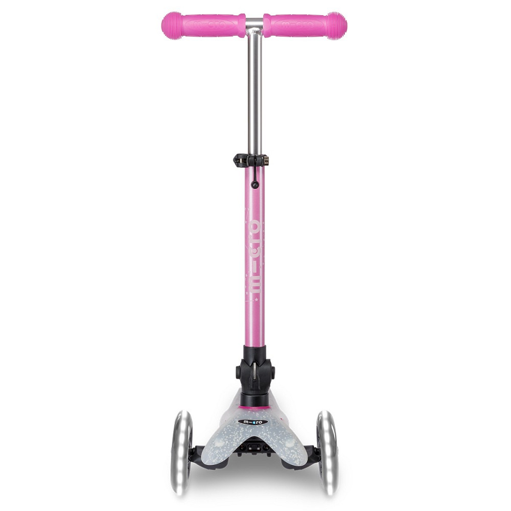 Самокат MICRO складний серії Mini Deluxe Foldable Orion Glow LED – Рожевий Дніпро - фото 5