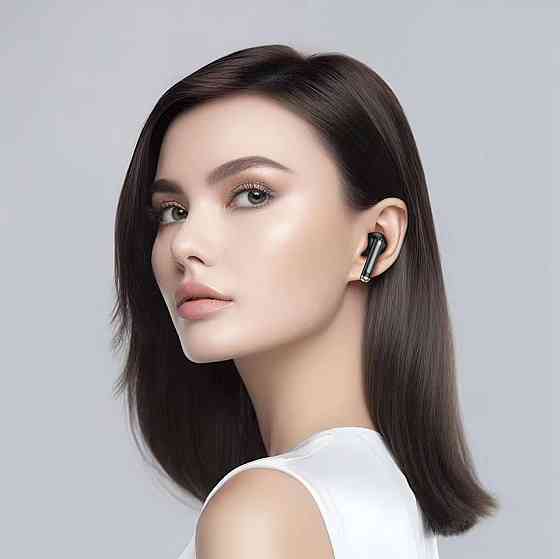 Бездротові навушники HOCO EQ10 Plus Harmony true wireless ANC+ENC Noise Reduction BT headset Black Київ