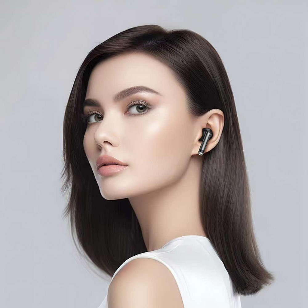 Бездротові навушники HOCO EQ10 Plus Harmony true wireless ANC+ENC Noise Reduction BT headset Black Київ - фото 4