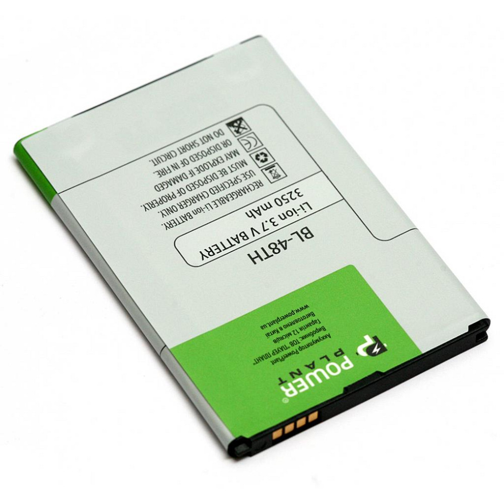 Акумуляторна батарея PowerPlant LG BL-48TH (E940 E977 E980) 3250mAh (DV00DV6289) Вінниця - фото 1