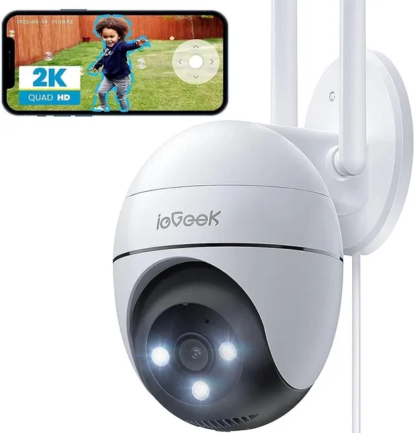 Поворотна вулична Wi-Fi камера ieGeek ZS-GQ2 (Full HD, PTZ, Night Vision) Луцк - изображение 1