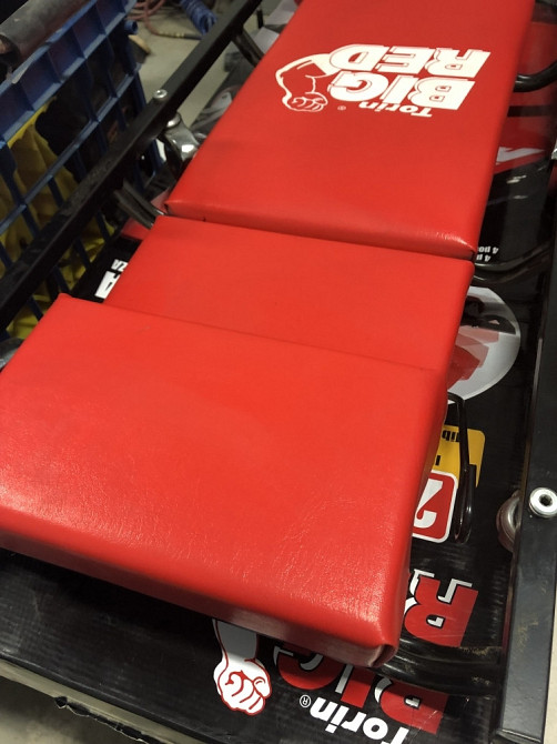 Лежак подкатной слесарный с подголовником TORIN TR6452 Чернигов - изображение 7