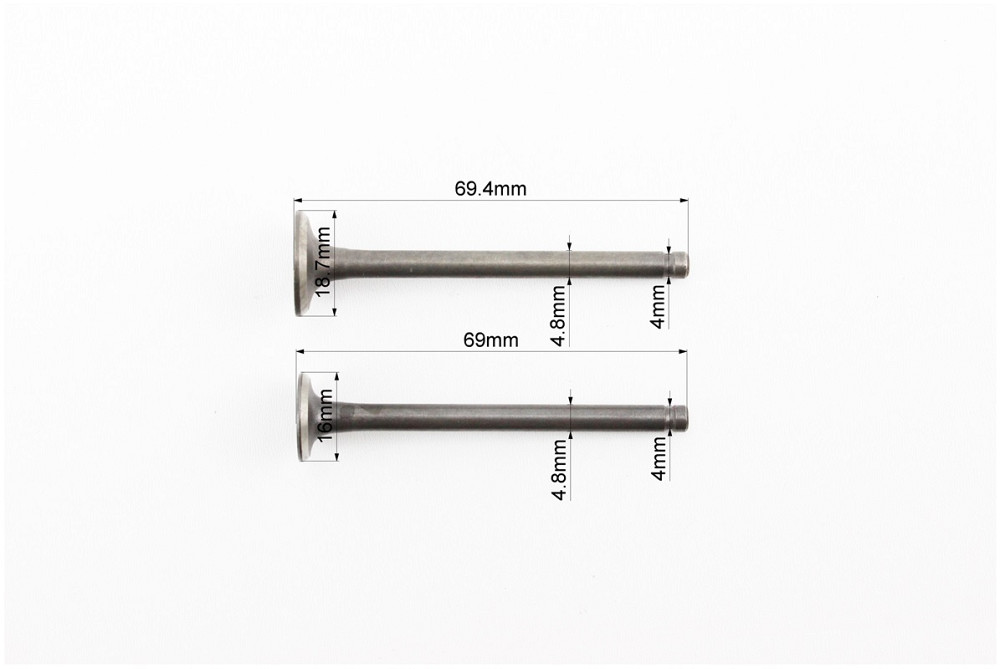 Клапан впускний, випускний к-кт 69,4 мм Київ - фото 2