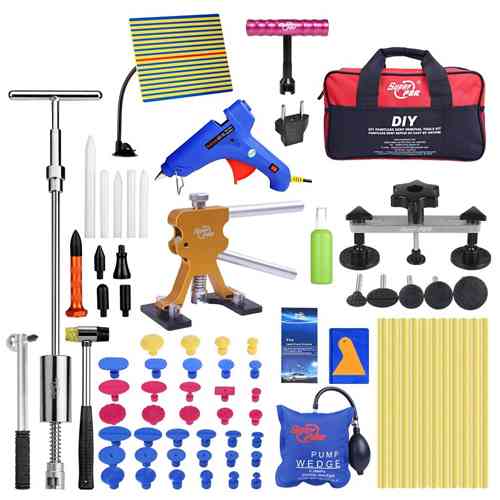 Набор для удаления вмятин без покраски Super PDR 77в1 Профессиональный Винница