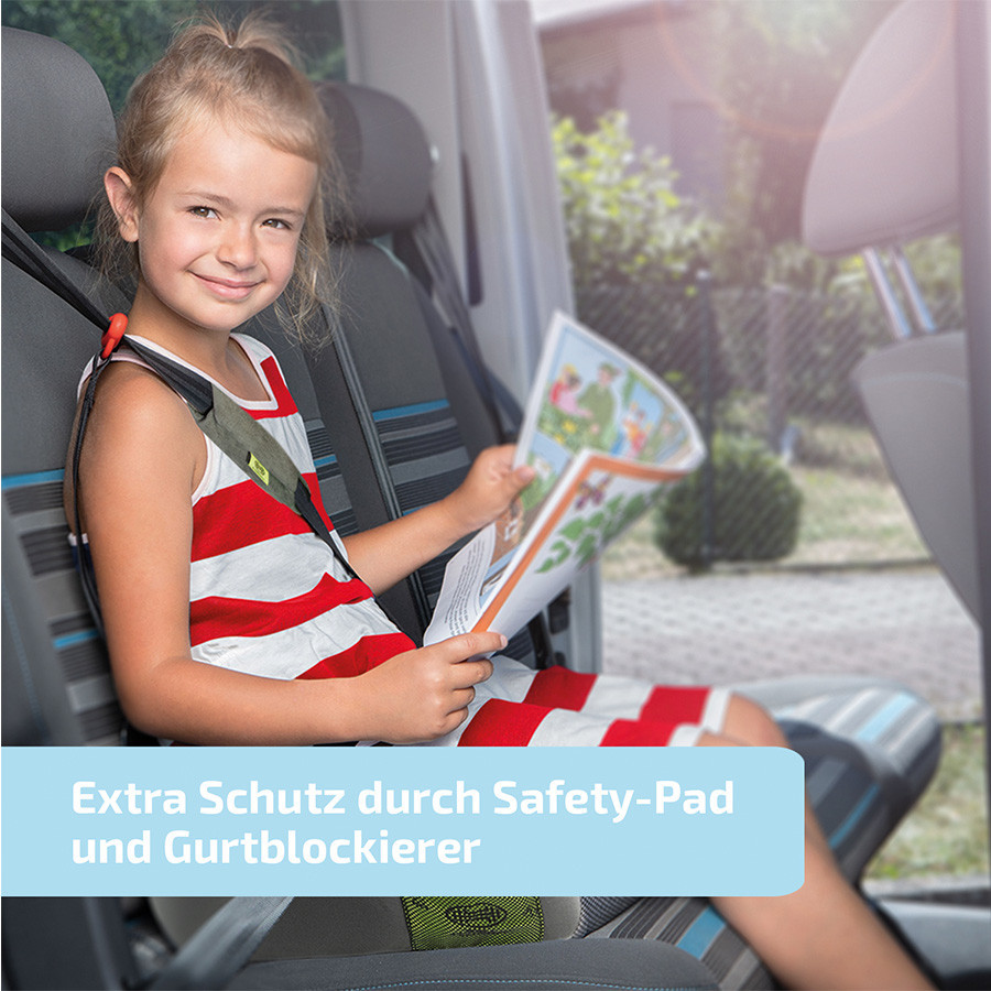 Автокрісло бустер "SafeUp AERO L", Heyner, 15-36kg, 4-12років, сірий, 793200 Київ - фото 5