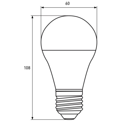 Лампочка Eurolamp LED A60 7W E27 4000K 220V акция 1+1 (MLP-LED-A60-07274(E)) Винница - изображение 4