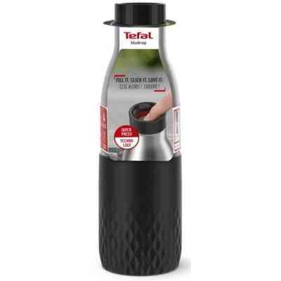 Термос Tefal Bludrop soft touch, 500мл, нержавіюча сталь, графітовий (N3110510) Вінниця