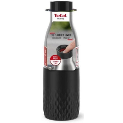 Термос Tefal Bludrop soft touch, 500мл, нержавіюча сталь, графітовий (N3110510) Вінниця - фото 1