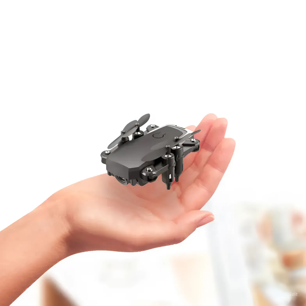 Складной мини квадрокоптер с HD камерой и пультом дистанционного управления — дрон для фото и видео съемки, игрушка для улицы и Киев - изображение 2