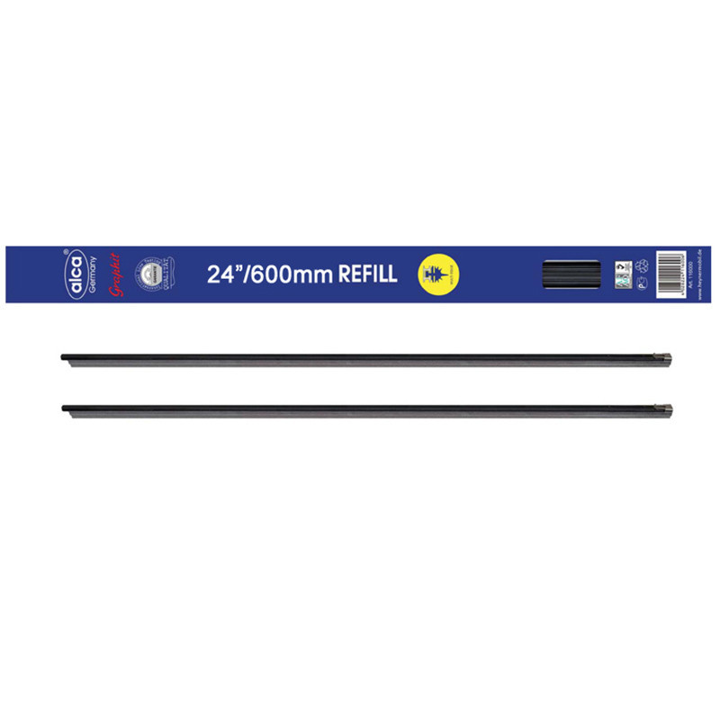 Гумки (2шт) до щітки склоочисника (двірника) профіль 