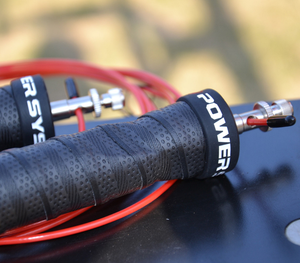 Скакалка швидкісна Power System PS-4079 Hi-Spedd Jump Rope Black (3m.) Каменское - изображение 4