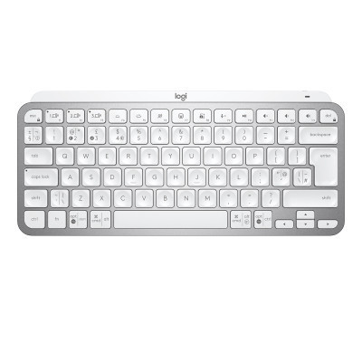 Клавіатура Logitech MX Keys Mini Wireless Illuminated UA Pale Grey (920-010499) Вінниця - фото 1