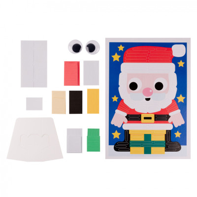 Набор для творчества 1 вересня Санта Аппликация фоамиран ЭВА фигурная (954533) Винница - изображение 2