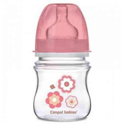 Пляшечка для годування Canpol babies Newborn baby, 120 мл, рожева (35/216_pin) Вінниця