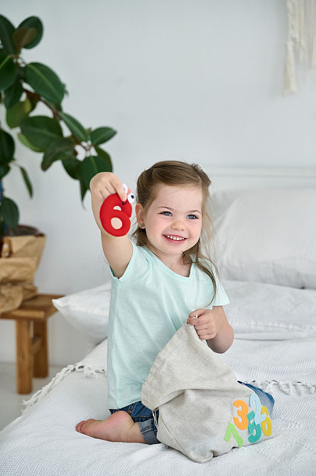 Навчальна гра Woollyfox “Фетрові цифри” Київ - фото 3