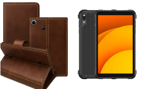 Книга-трансформер для планшета Ulefone Rugking Pad Pro, цвет Black Buno-Red Киев
