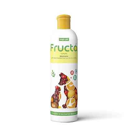 Шампунь для собак и кошек Фрукта Fructa с экстрактом фруктов 220 мл Винница