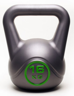 Гиря 16 кг вініл для кроссфіту, фітнесу Київ - фото 1