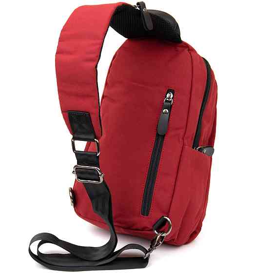 Сумка через плечо нейлон Vintage 20629 Красная Киев