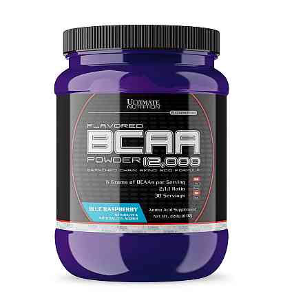 Амінокислоти Ultimate nutrition BCAA 12,000 228 г, Blue Raspberry Луцьк