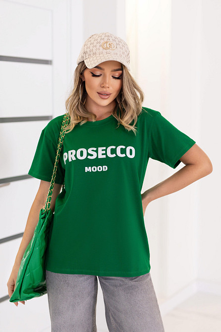 Футболка оверсайз женская Prosecco батал Киев - изображение 5