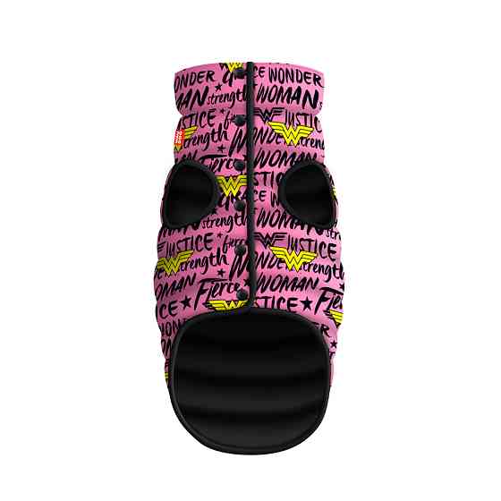 Курточка для собак WAUDOG Clothes з малюнком "Диво-жінка в рожевому", L65, В 87-90 см, С 60-65 Коломыя