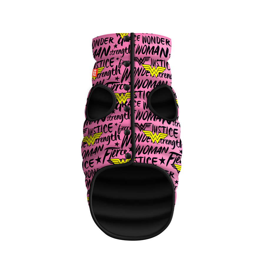 Курточка для собак WAUDOG Clothes з малюнком "Диво-жінка в рожевому", L65, В 87-90 см, С 60-65 Коломыя - изображение 1