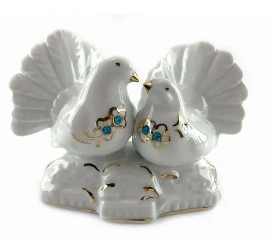 Статуэтка подарочная Голуби пара Киев - изображение 1