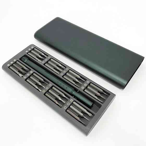 Набір прецизійних викруток з ручкою 48 в 1 у металевому футлярі QD-74 Львів