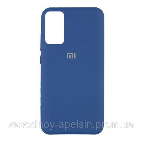 Xiaomi Redmi Note 10 10S чехол синий Silicone Cover navy Одесса - изображение 1