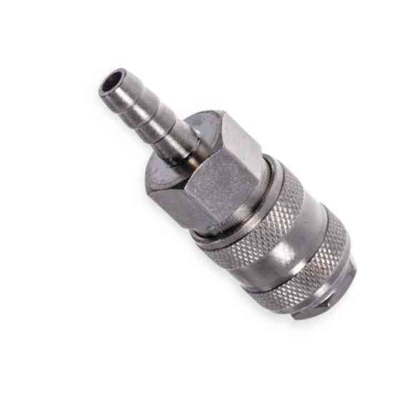 Быстросьёмное соединение с клапаном под шланг d-10 мм Мукачево