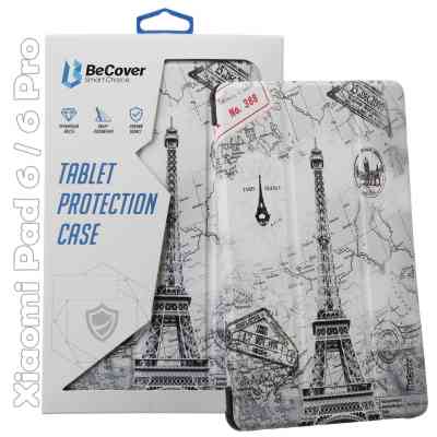 Чехол для планшета BeCover Smart Case Xiaomi Mi Pad 6 / 6 Pro 11" Paris (709500) Винница