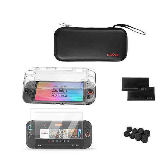 Захист для Switch 2 комплект 18в1 кейс чохол скло OIVO IV-SW627 Київ